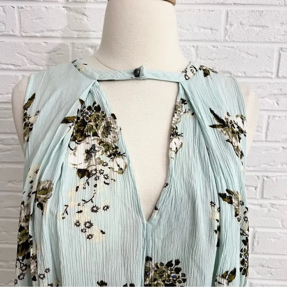 Free People Womens Dress Mini Floral Print Size Medium